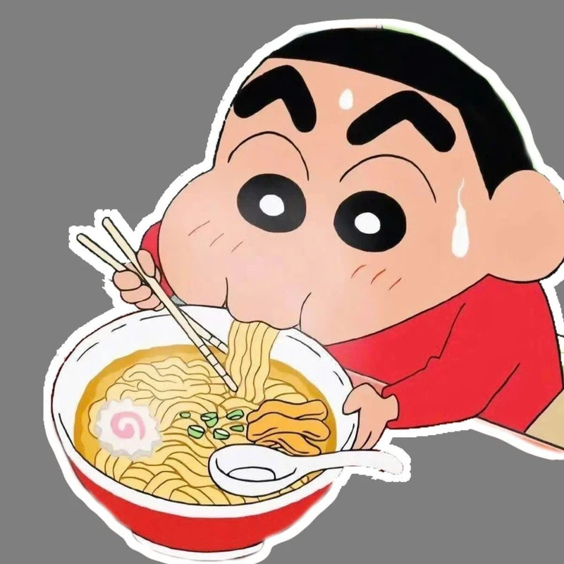 Nhãn dán Shin đáng yêu phong cách Chibi
