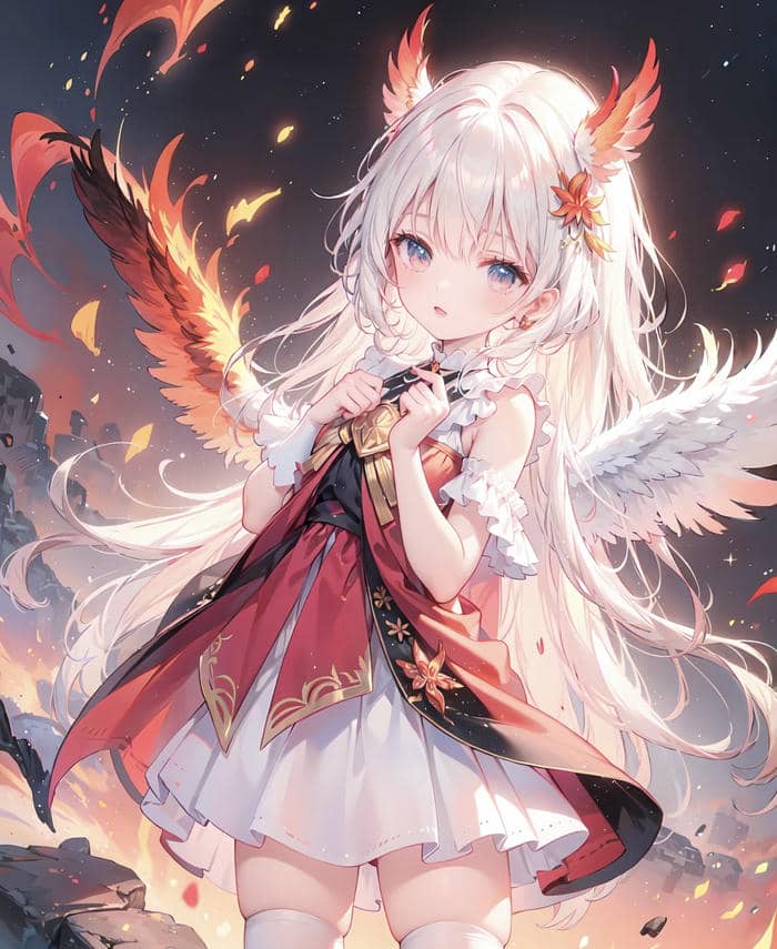 ảnh anime 3d gam sáng