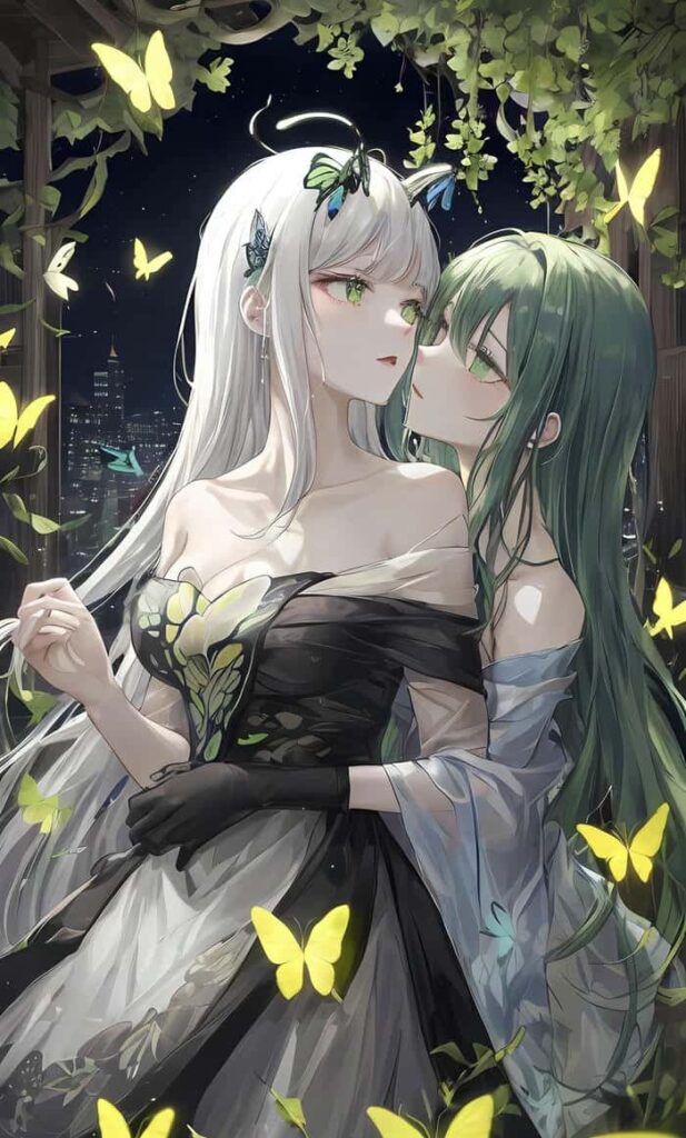 ảnh anime bách hợp hiện đại