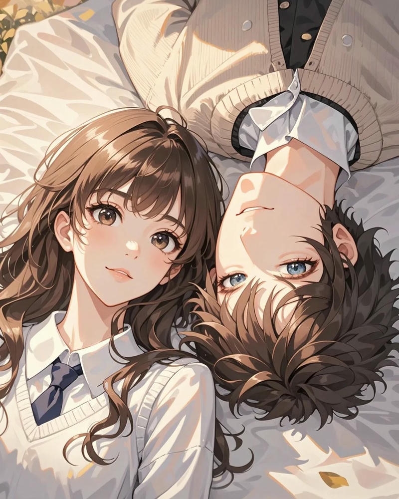 ảnh anime cặp đôi buồn đẹp