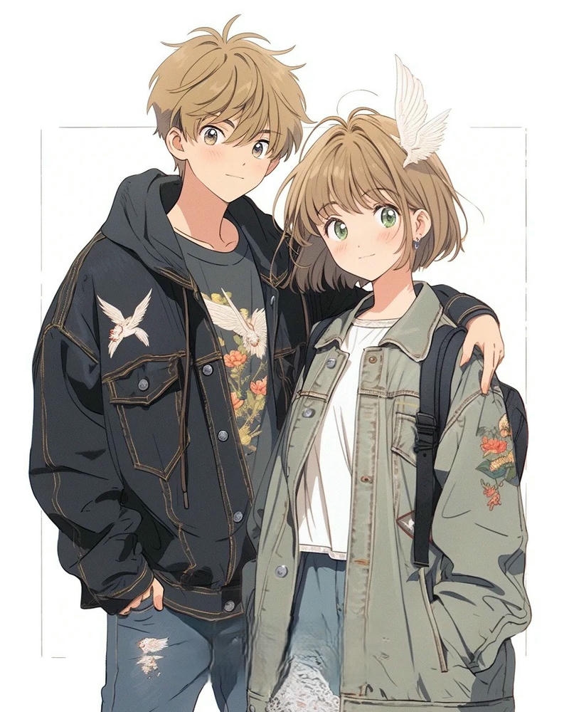 ảnh anime cặp đôi cực chất