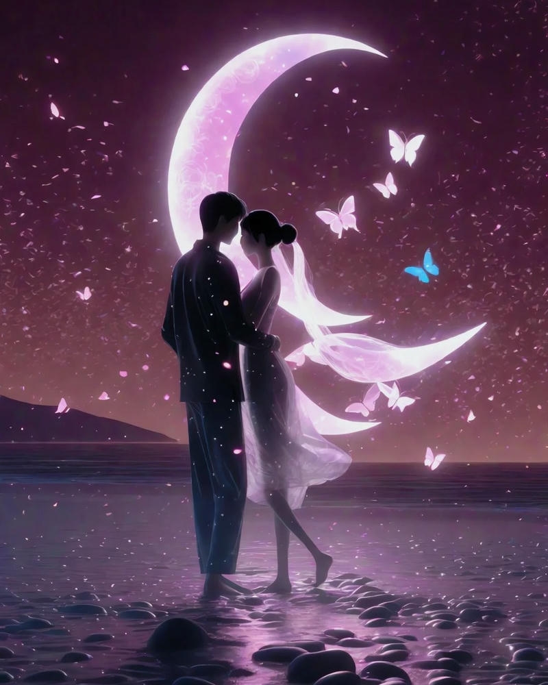 ảnh anime cặp đôi cute đáng yêu