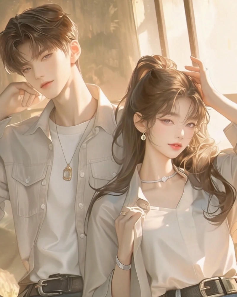 ảnh anime cặp đôi đang yêu