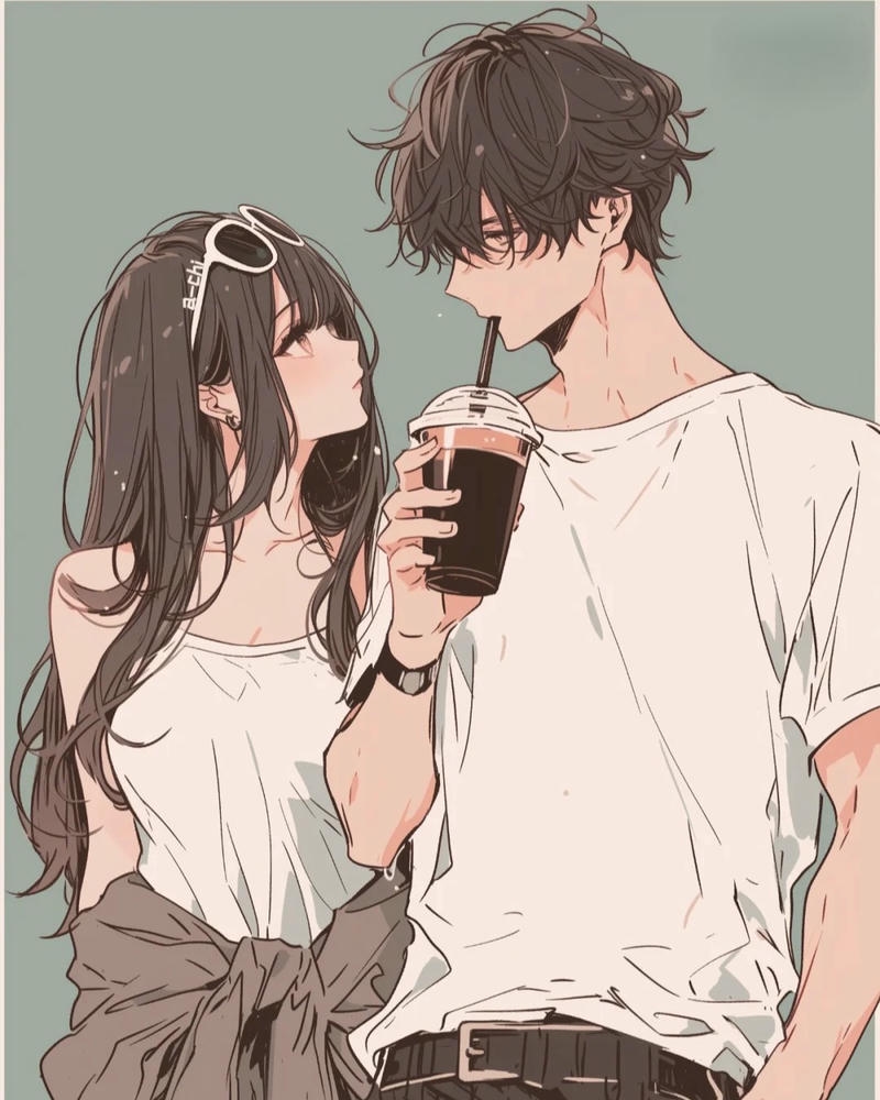 ảnh anime cặp đôi đẹp lung linh