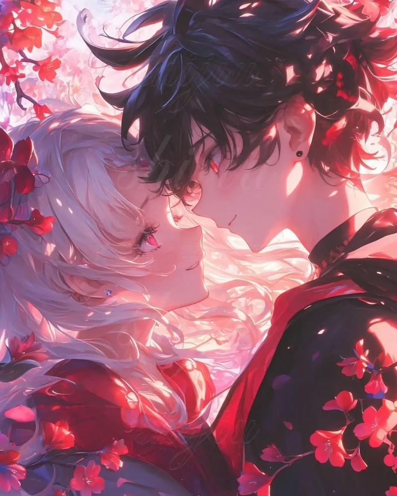 ảnh anime cặp đôi phong cảnh đẹp