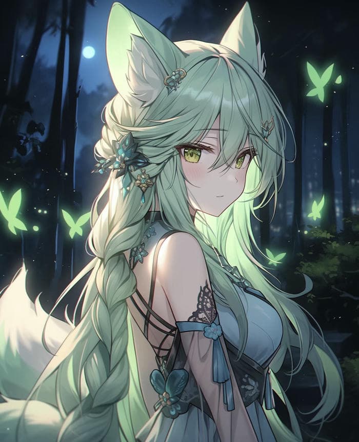 ảnh anime chân dung cận mặt