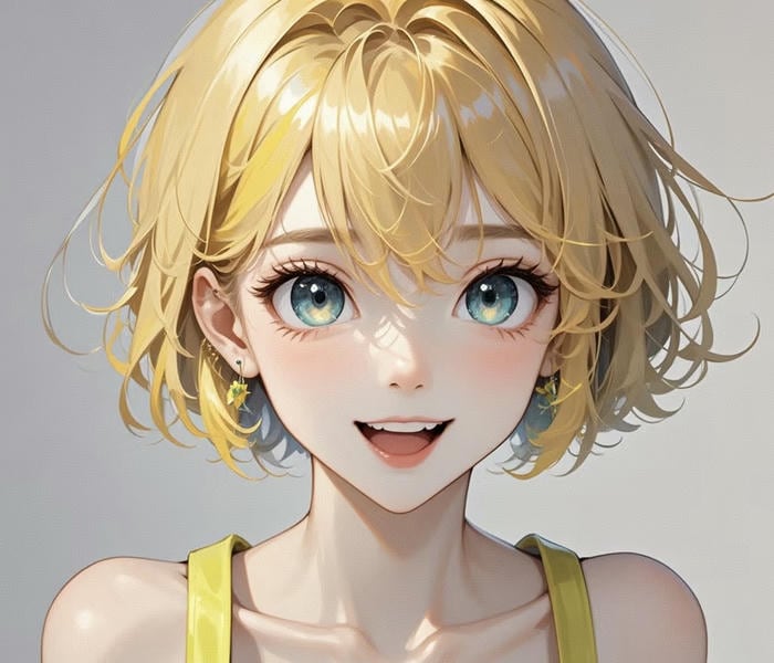 ảnh anime cô gái tóc ngắn cool