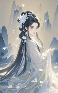 ảnh anime cổ trang nhẹ tinh