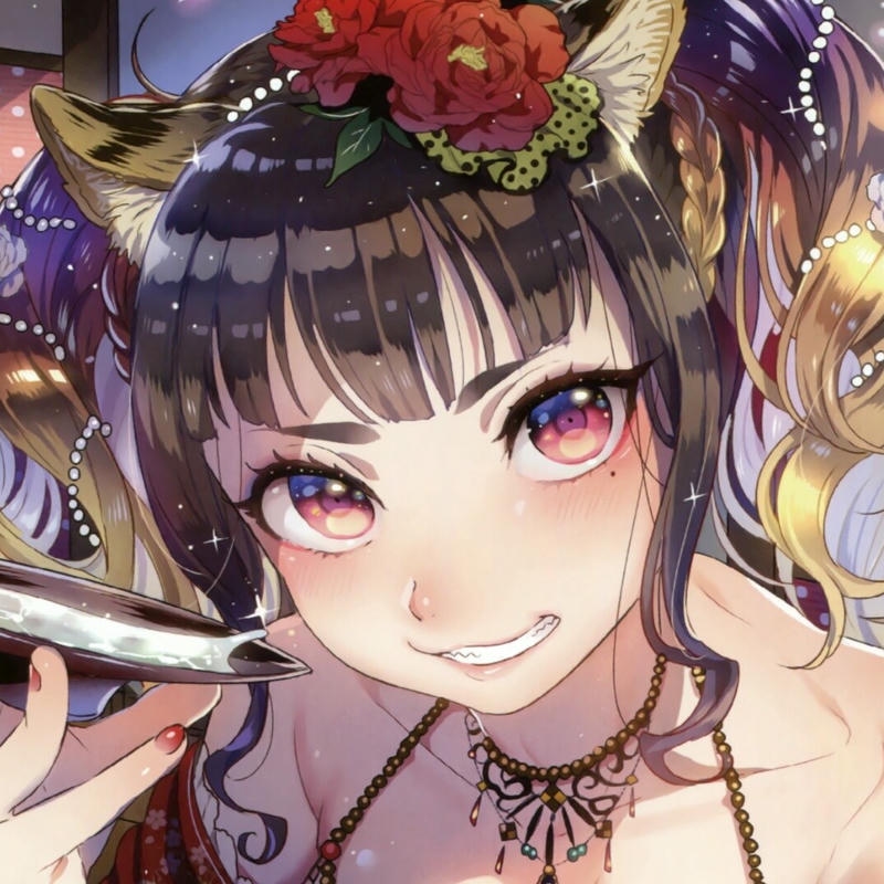 ảnh anime cute đáng yêu cùng hoa anh đào