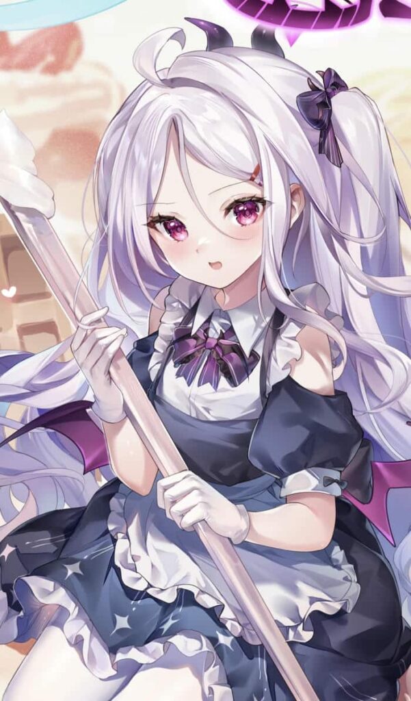 ảnh anime hầu gái lung linh