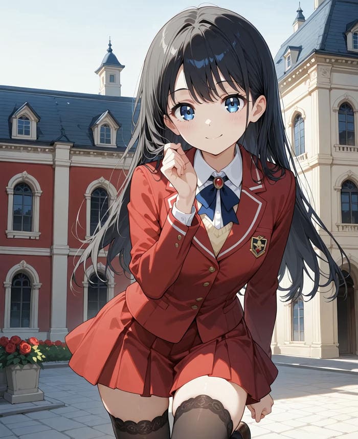 ảnh anime học sinh