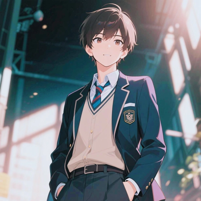 ảnh anime nam học sinh đẹp nhất cho fan tuổi teen