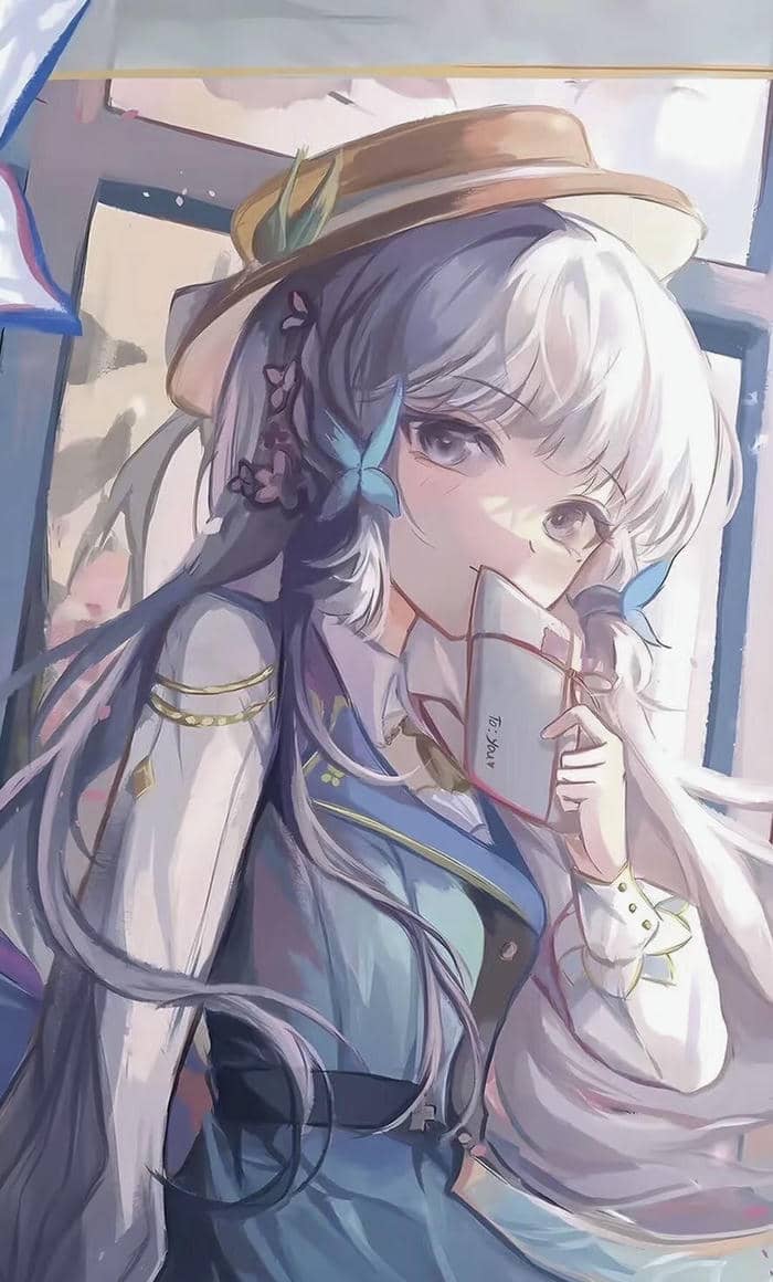 ảnh anime nhân vật nữ phong cách