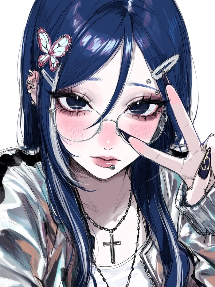 ảnh anime nữ cá tính cực đẹp