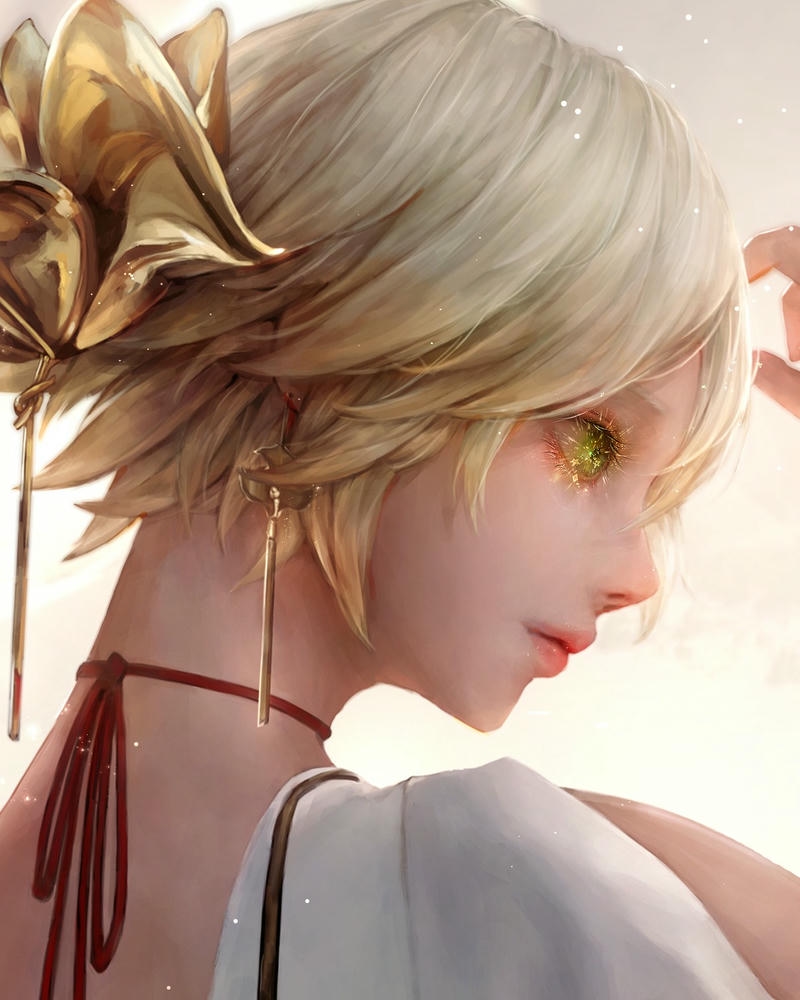 ảnh anime nữ fantasy huyền ảo