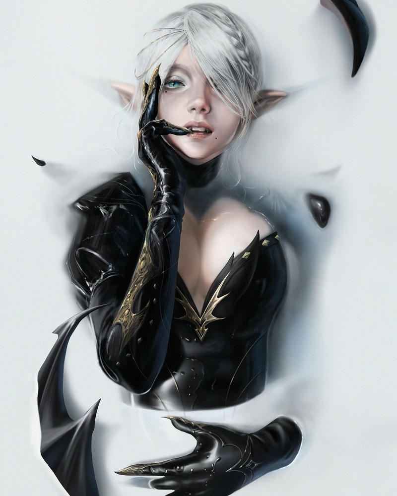 ảnh anime nữ màu pastel đẹp