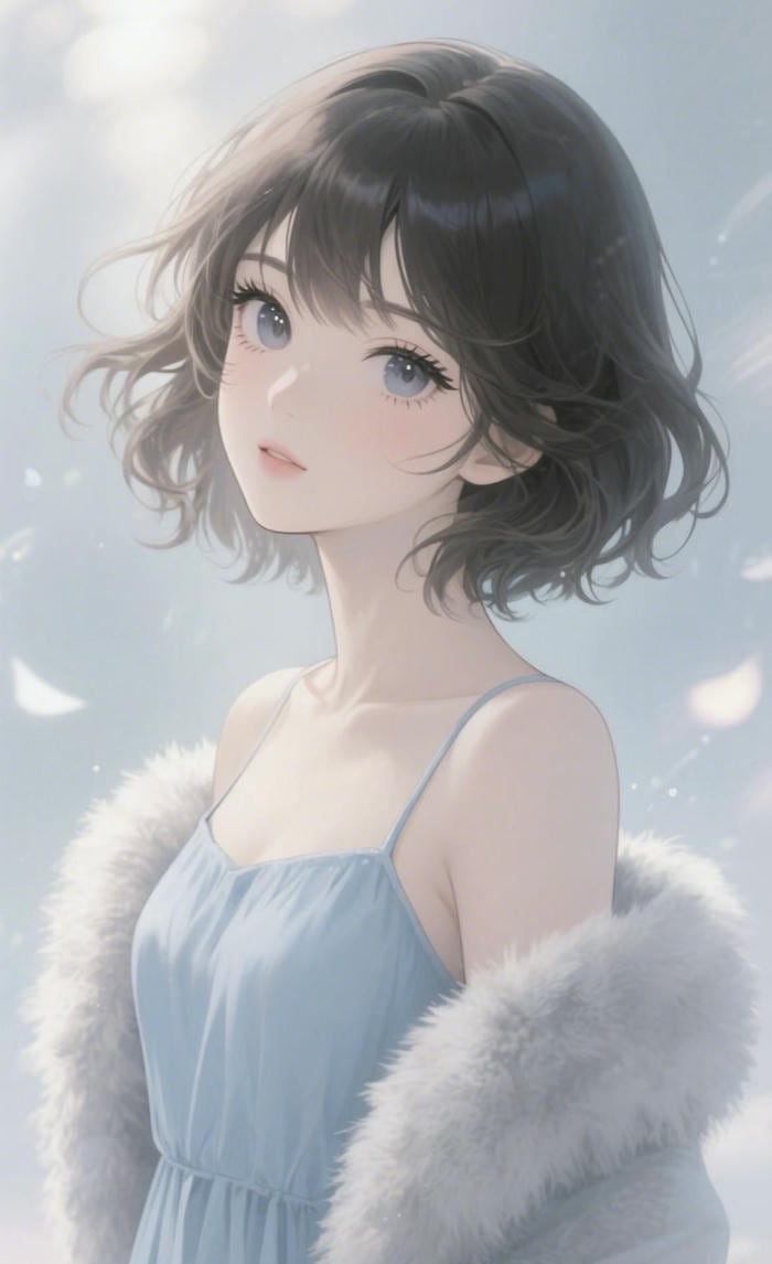 ảnh anime nữ tóc ngắn cá tính