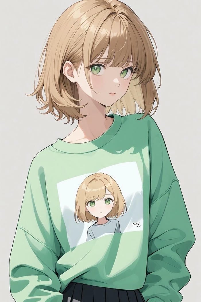 ảnh anime nữ tóc ngắn cuốn hút