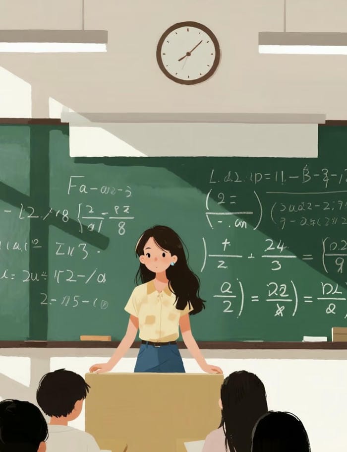 ảnh chất anime giáo viên