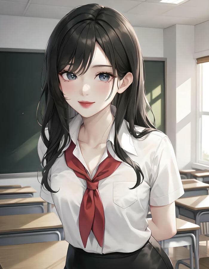 ảnh concept anime lớp học