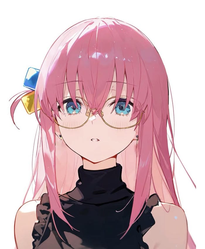 ảnh concept anime nhân vật đeo kính