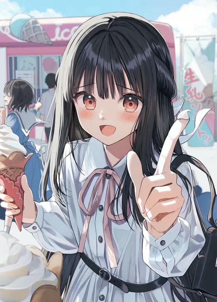 ảnh minh họa anime học đường