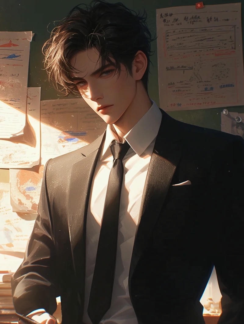 ảnh tổng tài anime quý ông