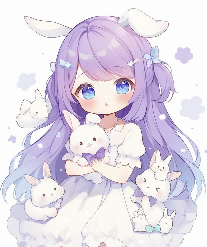 anime ánh tím lung linh