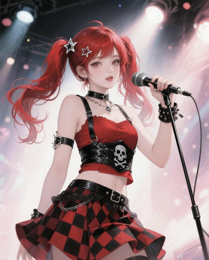 anime girl cá tính