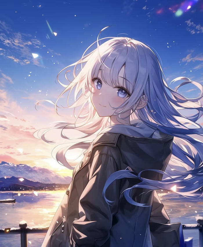 anime girl lạnh lùng hiện đại