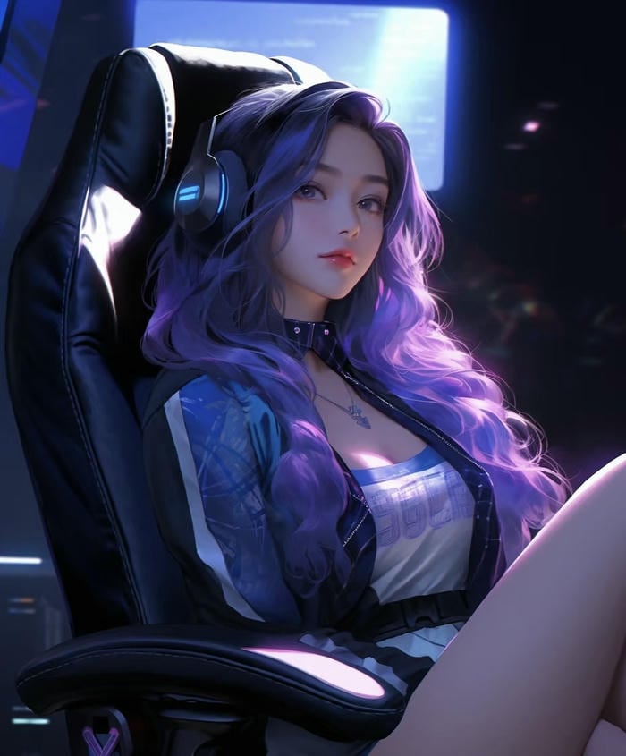 anime girl ngầu dịu dàng