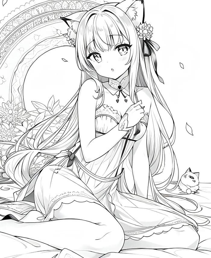 anime không màu nhẹ