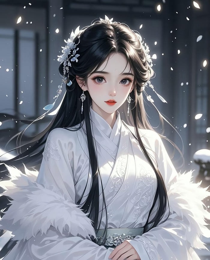 anime nữ mặc cổ trang