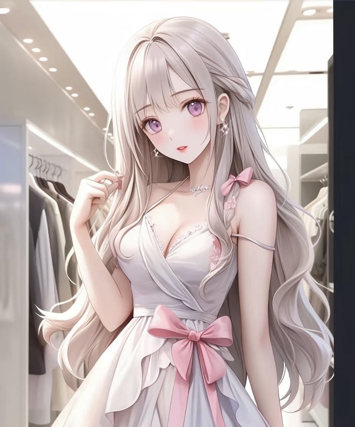 avatar anime họa tiết nhẹ