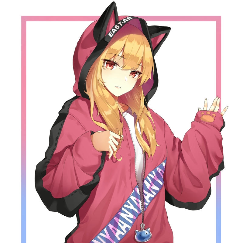 avatar anime nữ nền sáng