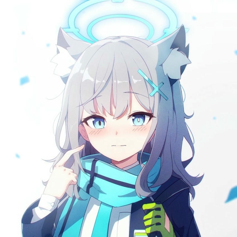 avatar anime nữ pastel