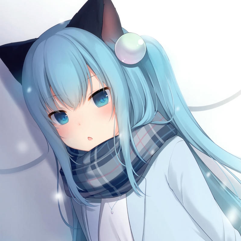 avatar anime nữ tạo dáng