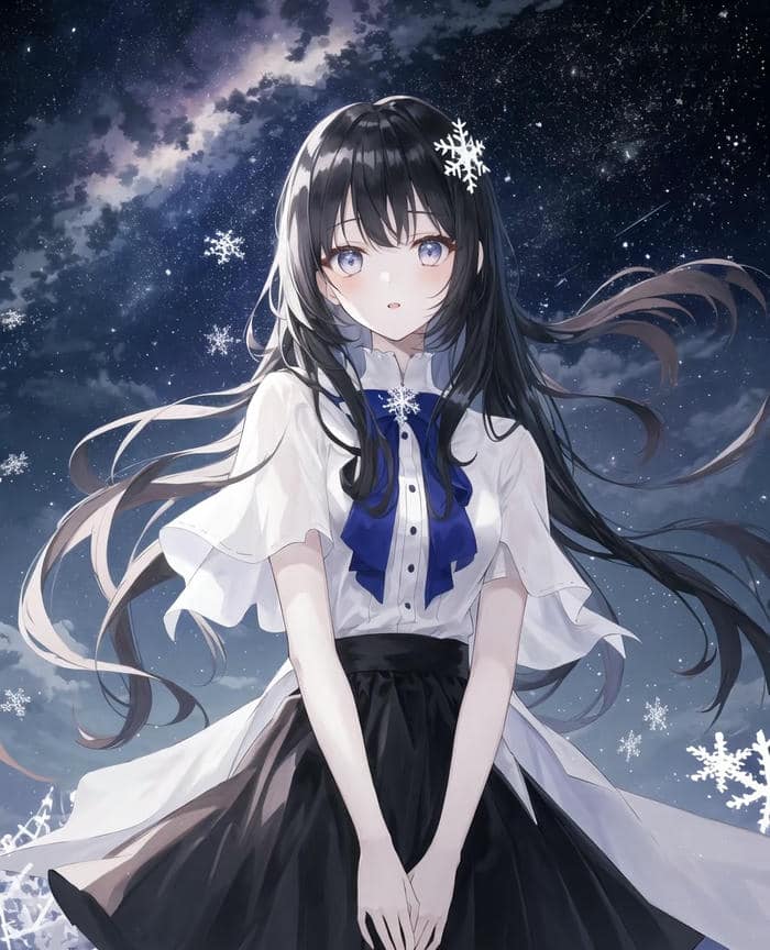 bản phác anime công chúa lạnh