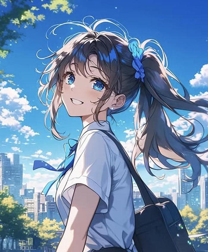 bản phác anime học đường