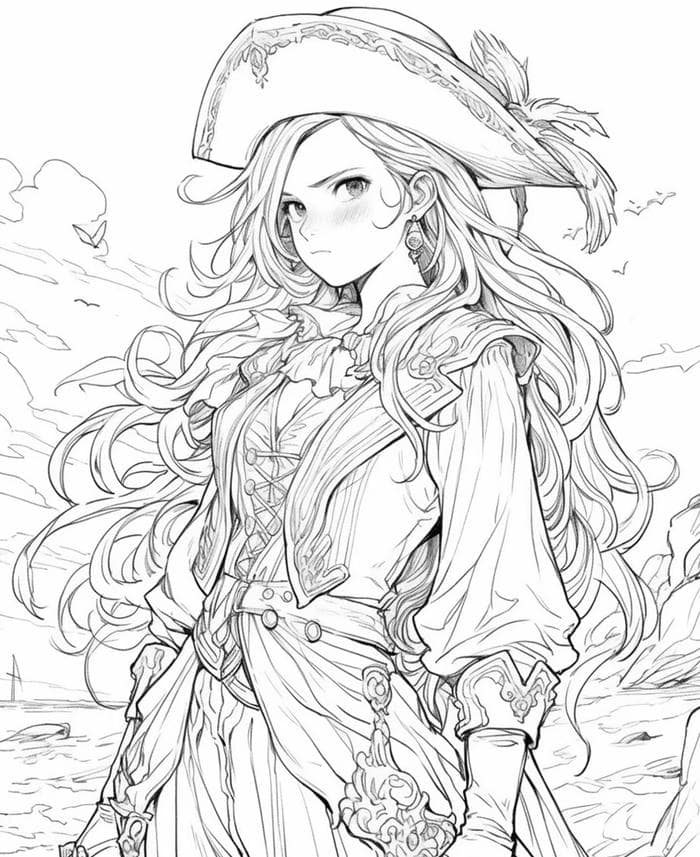 bản phác họa anime