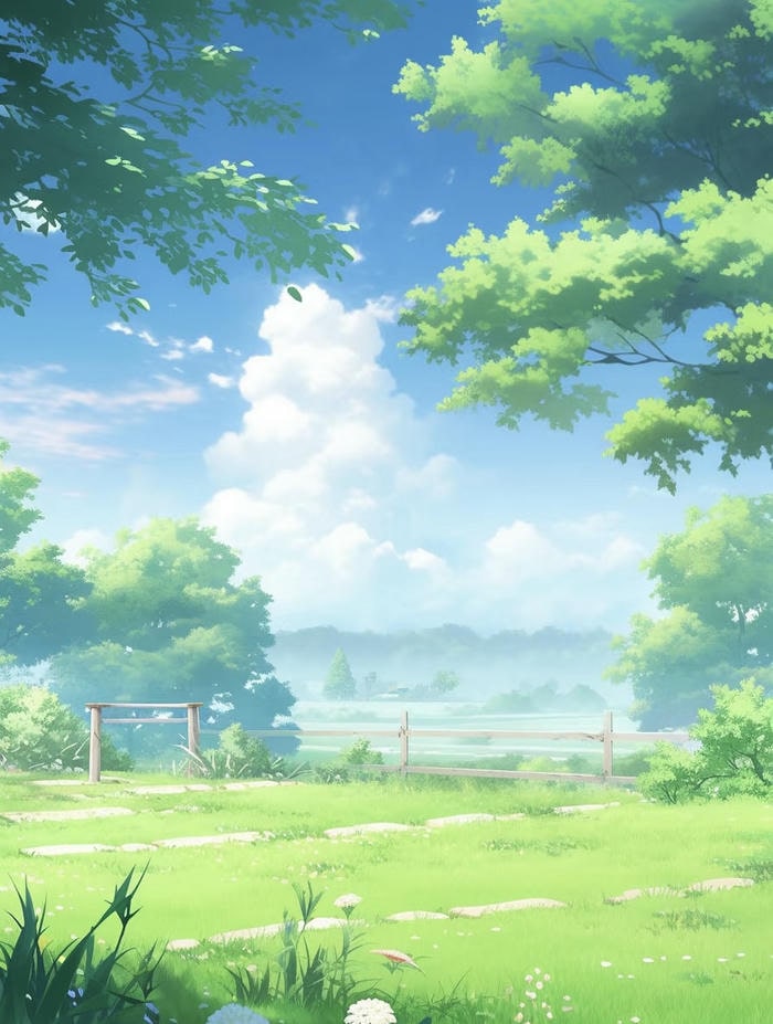 cảnh anime thiên nhiên