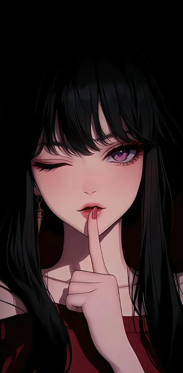 cô gái anime cá tính ngầu