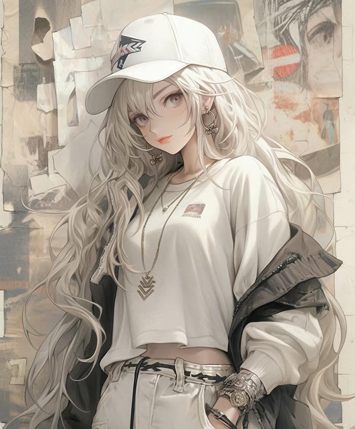 cô gái anime lạnh lùng ấn tượng