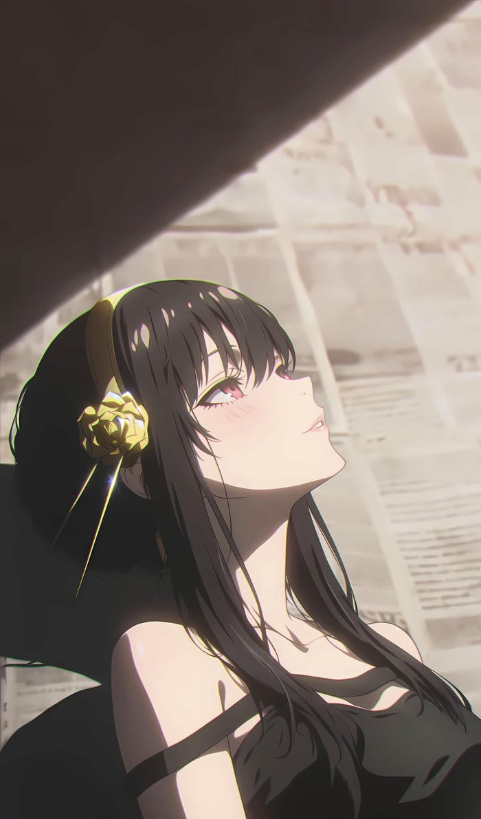 cô gái anime lạnh lùng duyên dáng