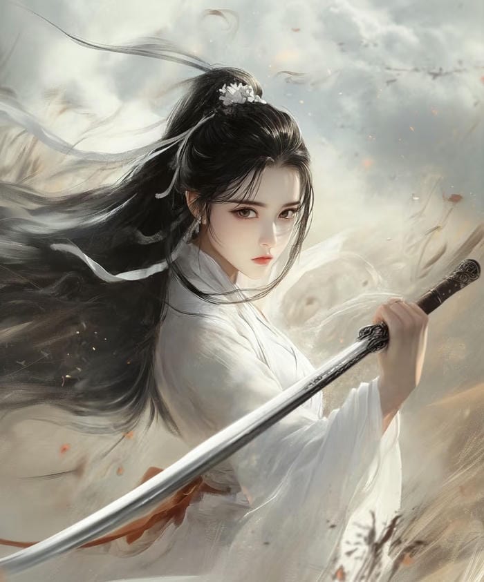 gallery anime nữ cầm thanh kiếm