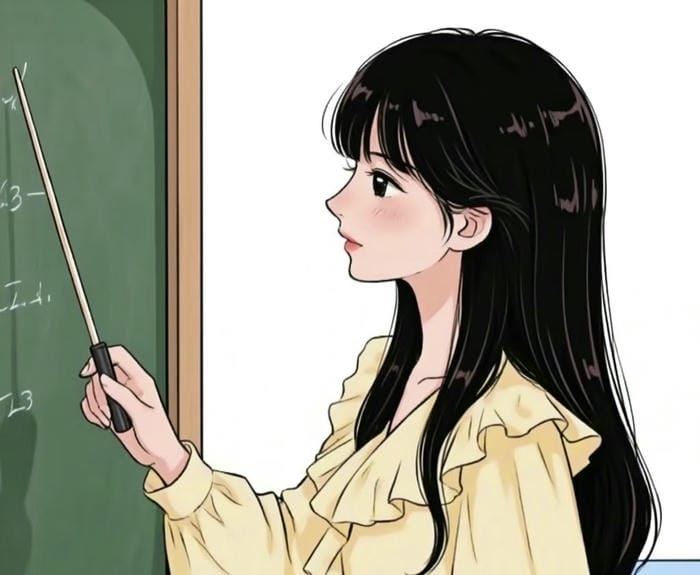 giao diện anime cô giáo