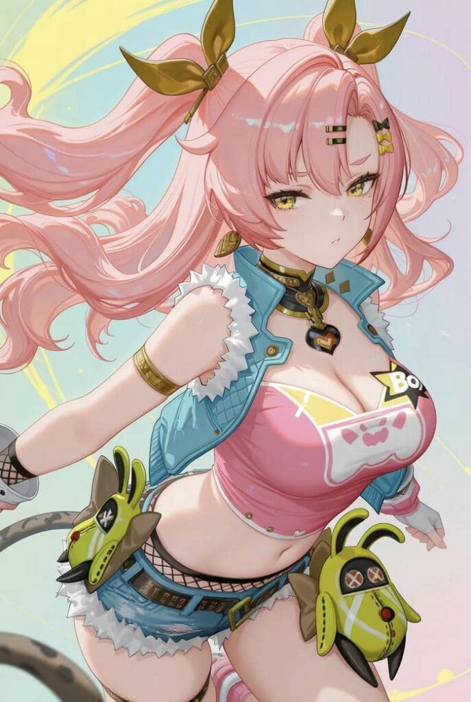 hình anime girl đầy đặn