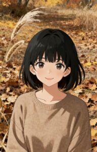 hình anime girl mái ngắn đẹp