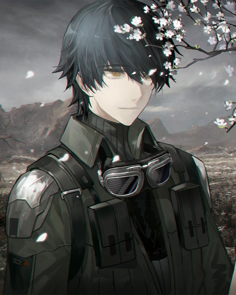 hình anime nam ánh sáng đẹp