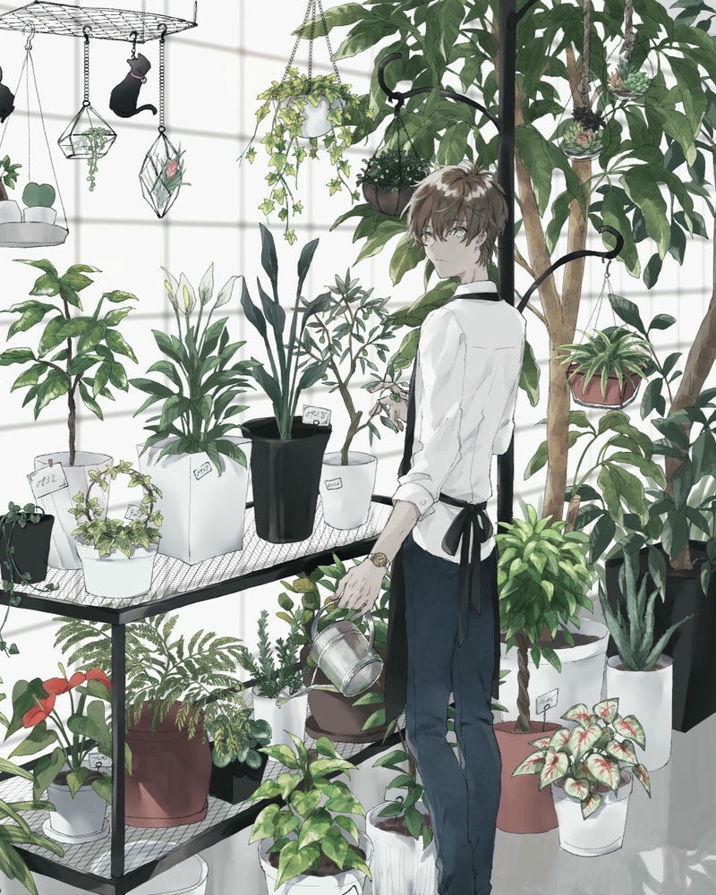 hình anime nam ngầu rực